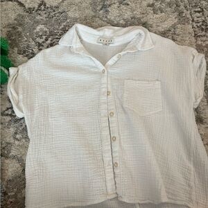 HYFVE Textured White Shirt